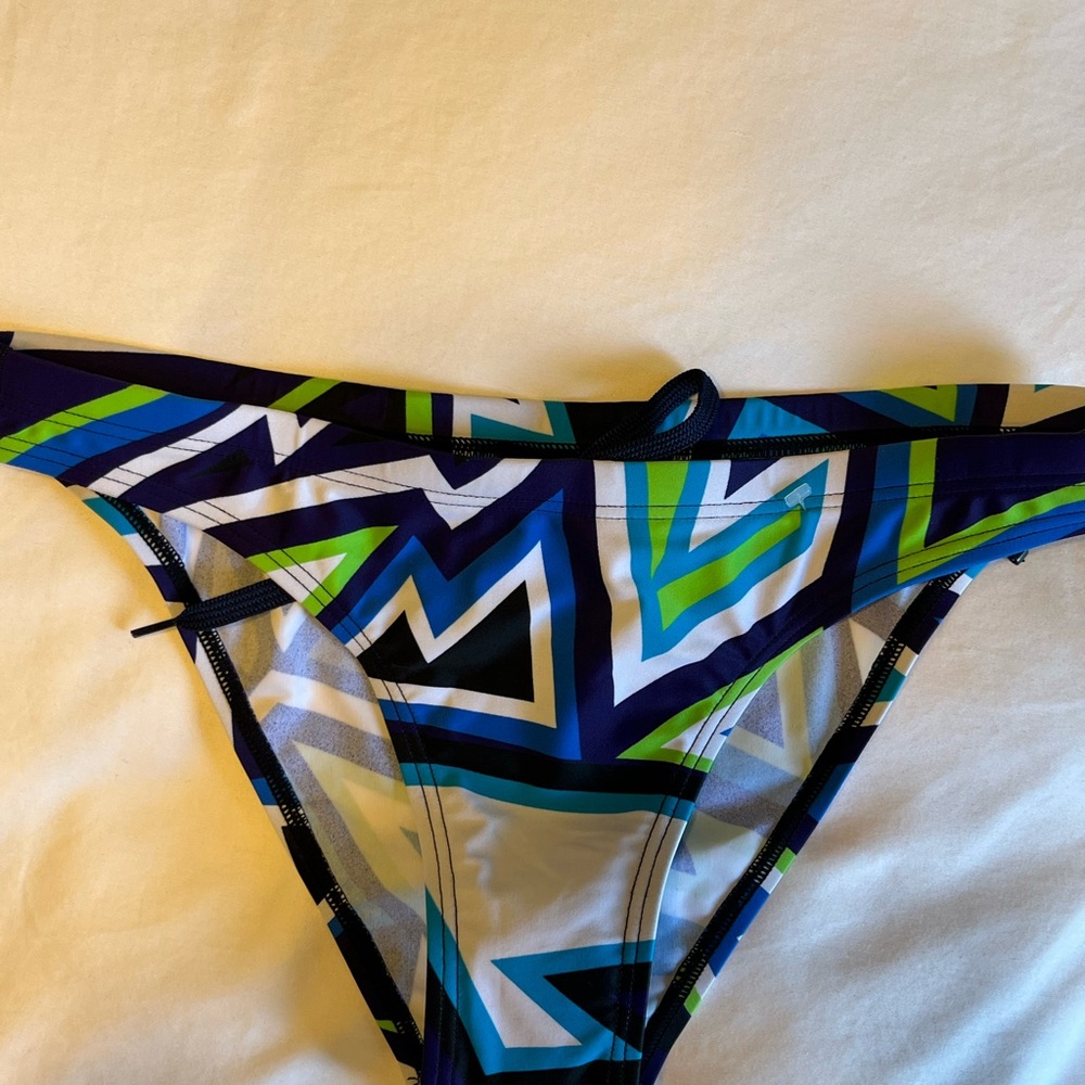 Arena Multicolor Geometric Bikini Bottom
